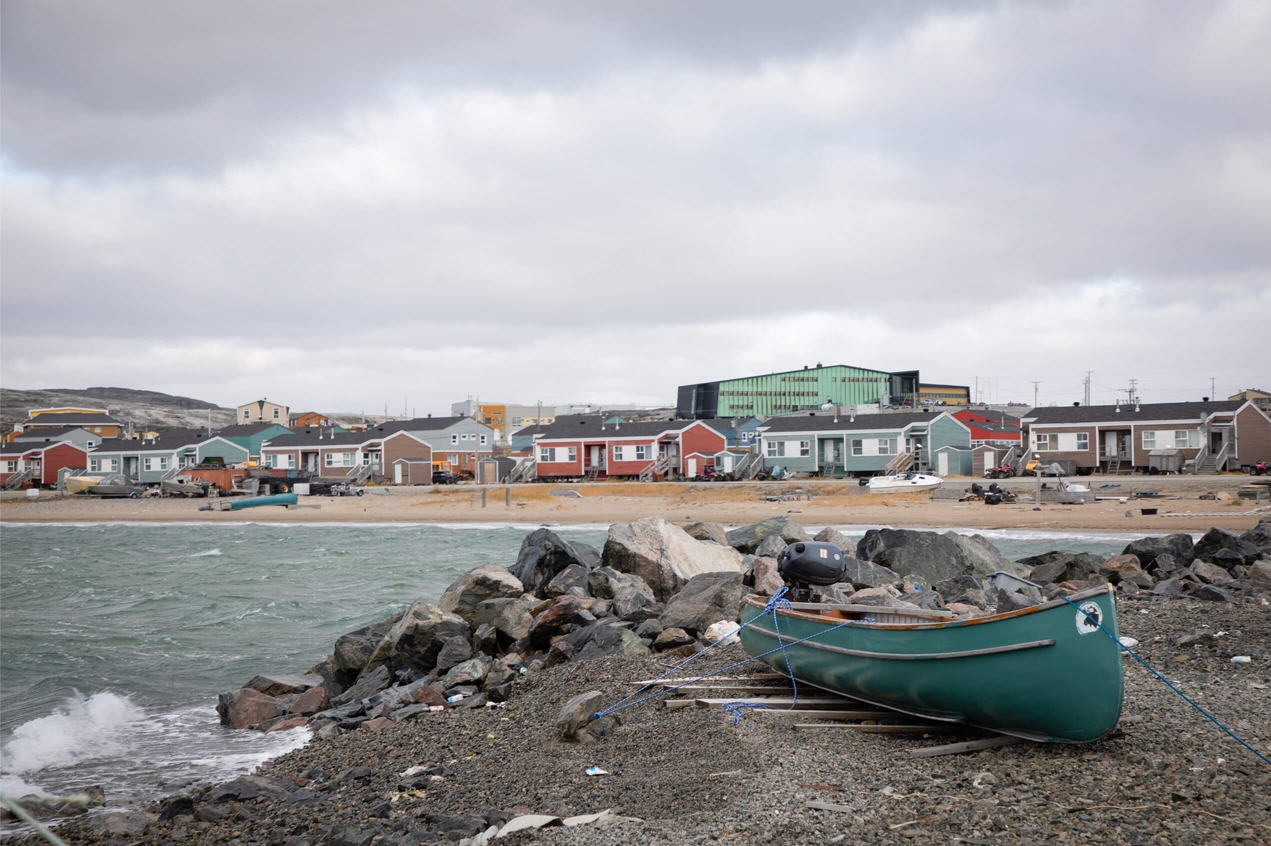 Inukjuak by the water - photo by Lina Forero